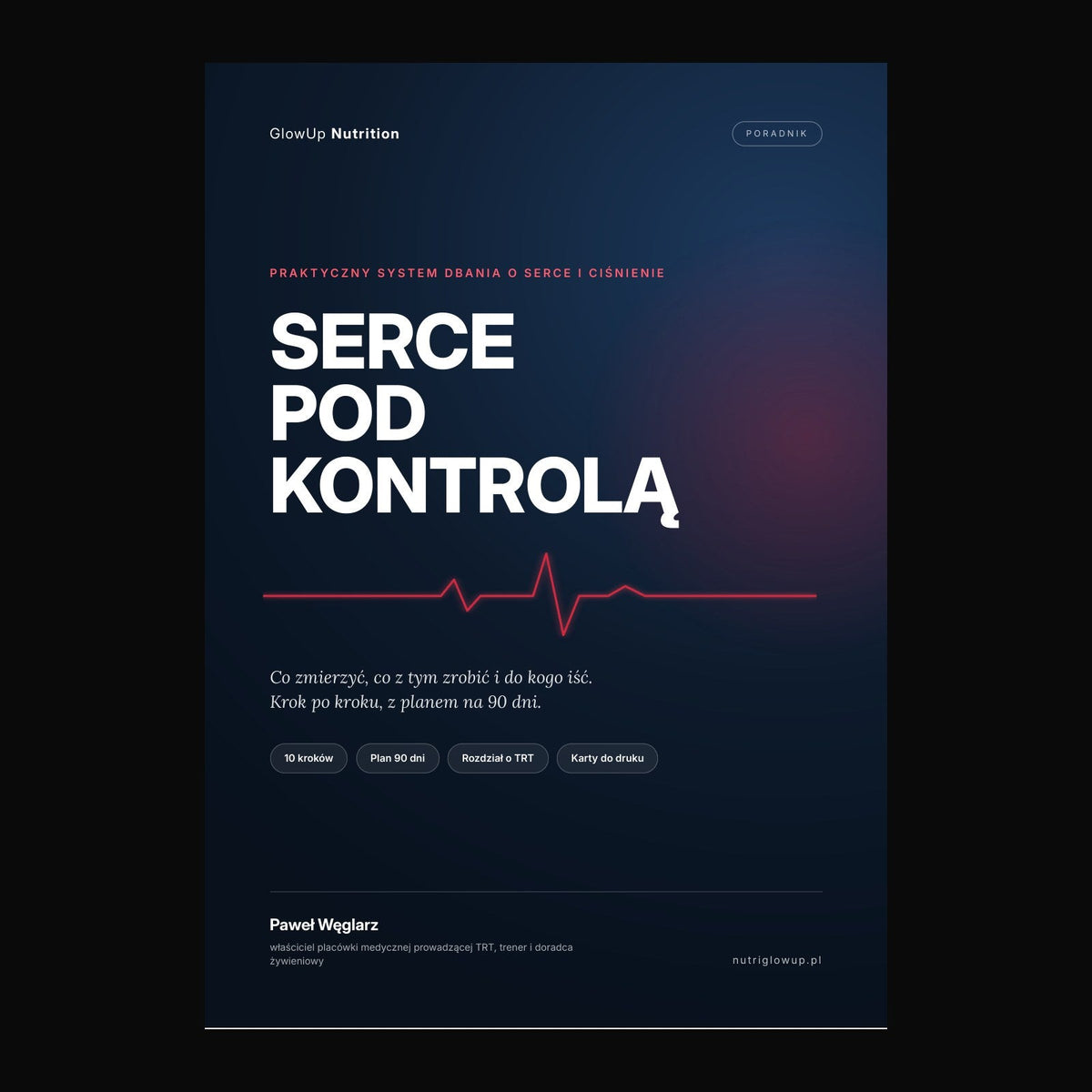 Okładka poradnika Serce pod kontrolą